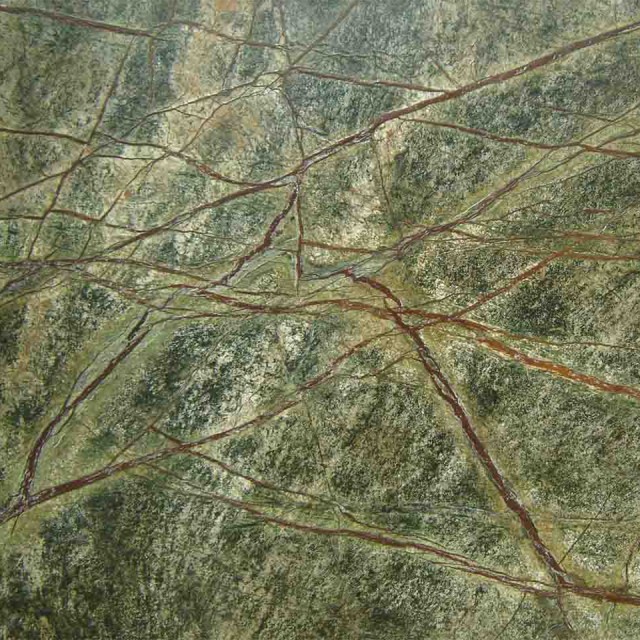 Rain forest green marble